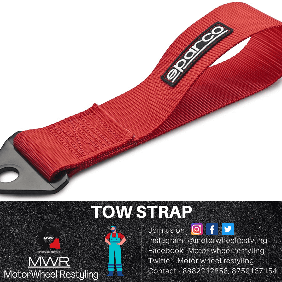 Motor Wheel Restyling Tow Strap