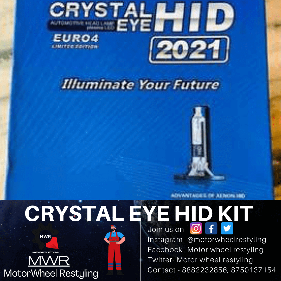 Crystal Eye HID Kit Motor Wheel Restyling