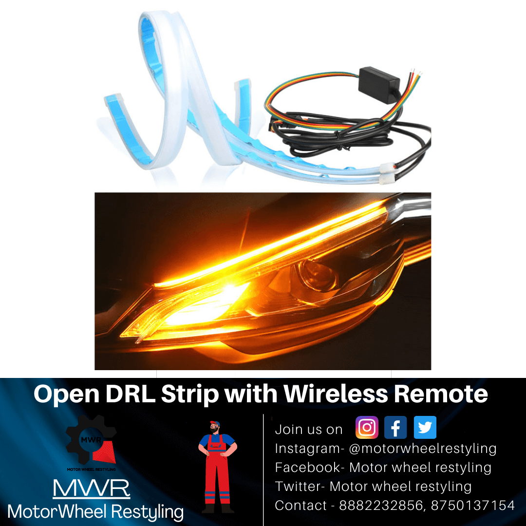 Open DRL Strip with Wireless Remote