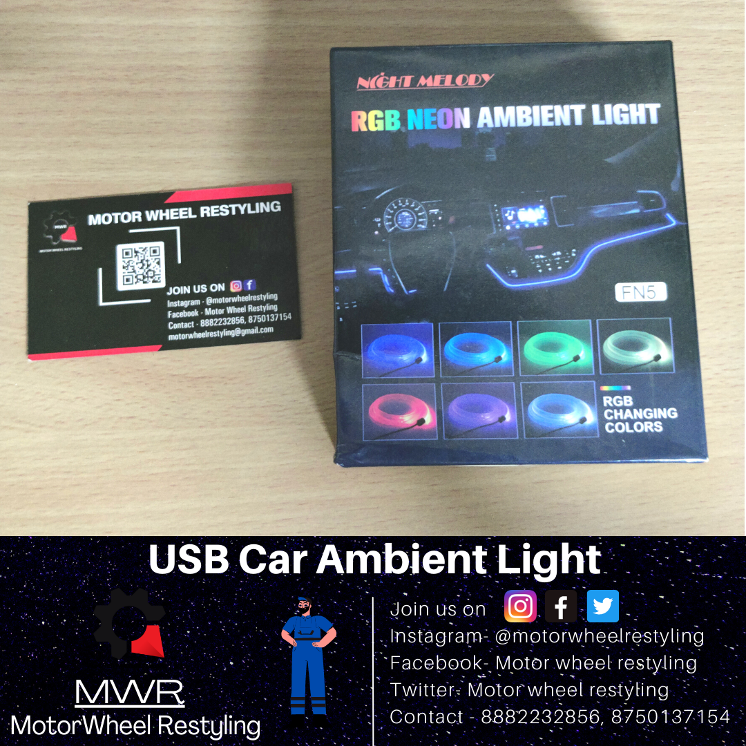 USB Car Ambient Light