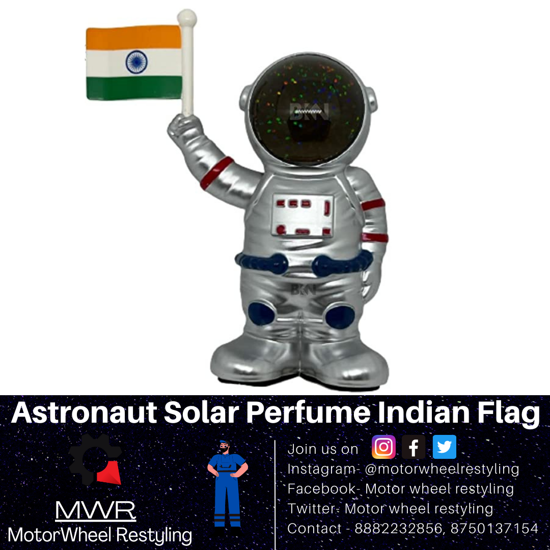 Astronaut With Indian Flag Solar Perfume