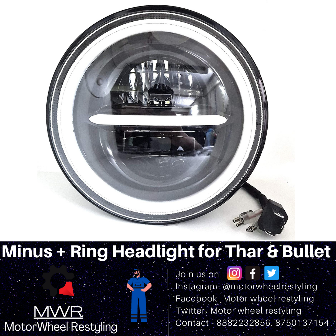 HJG Minus With Ring Headlight for Thar and Bullet