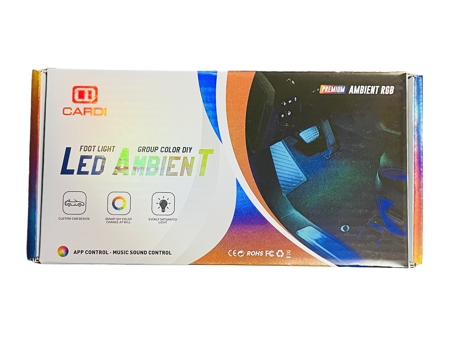 Cardi Card Atomospher Foot Lights with App Control