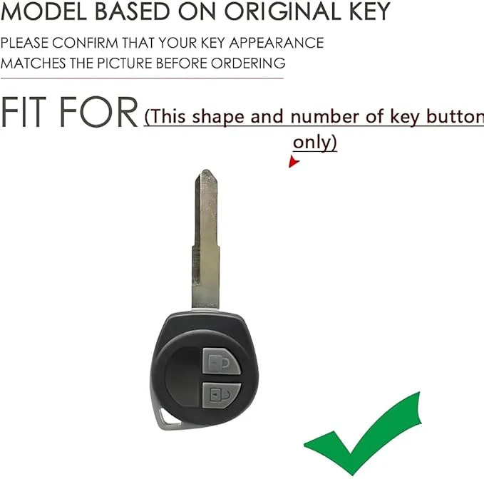 Suzuki metal key cover