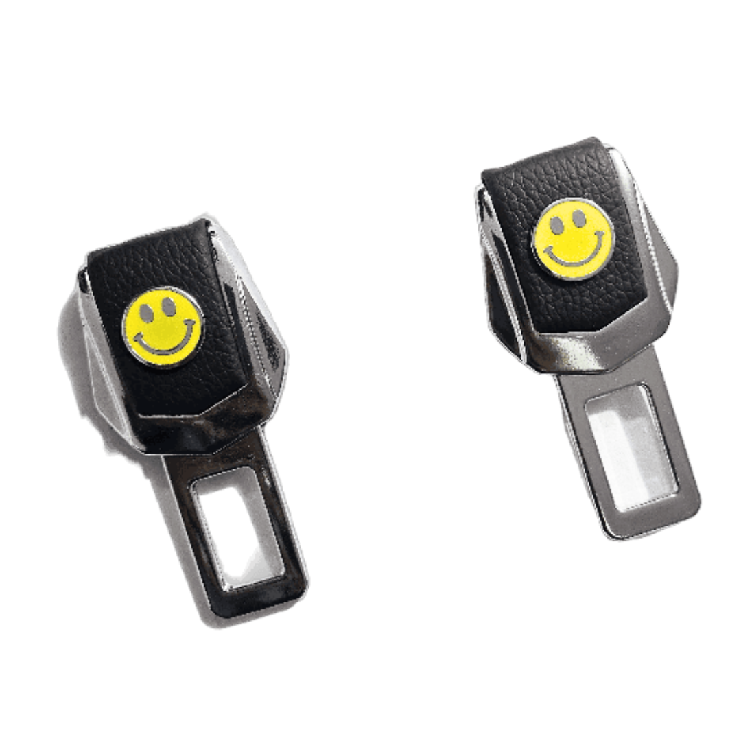 Smiley 4S Metal Seat Belt Clips