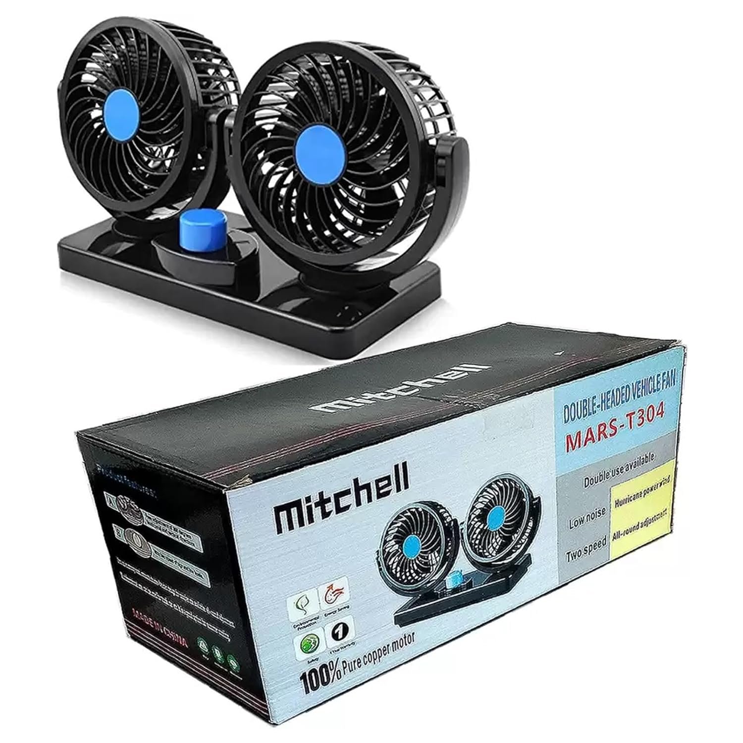 Mitchell Car Double Fan - MWR