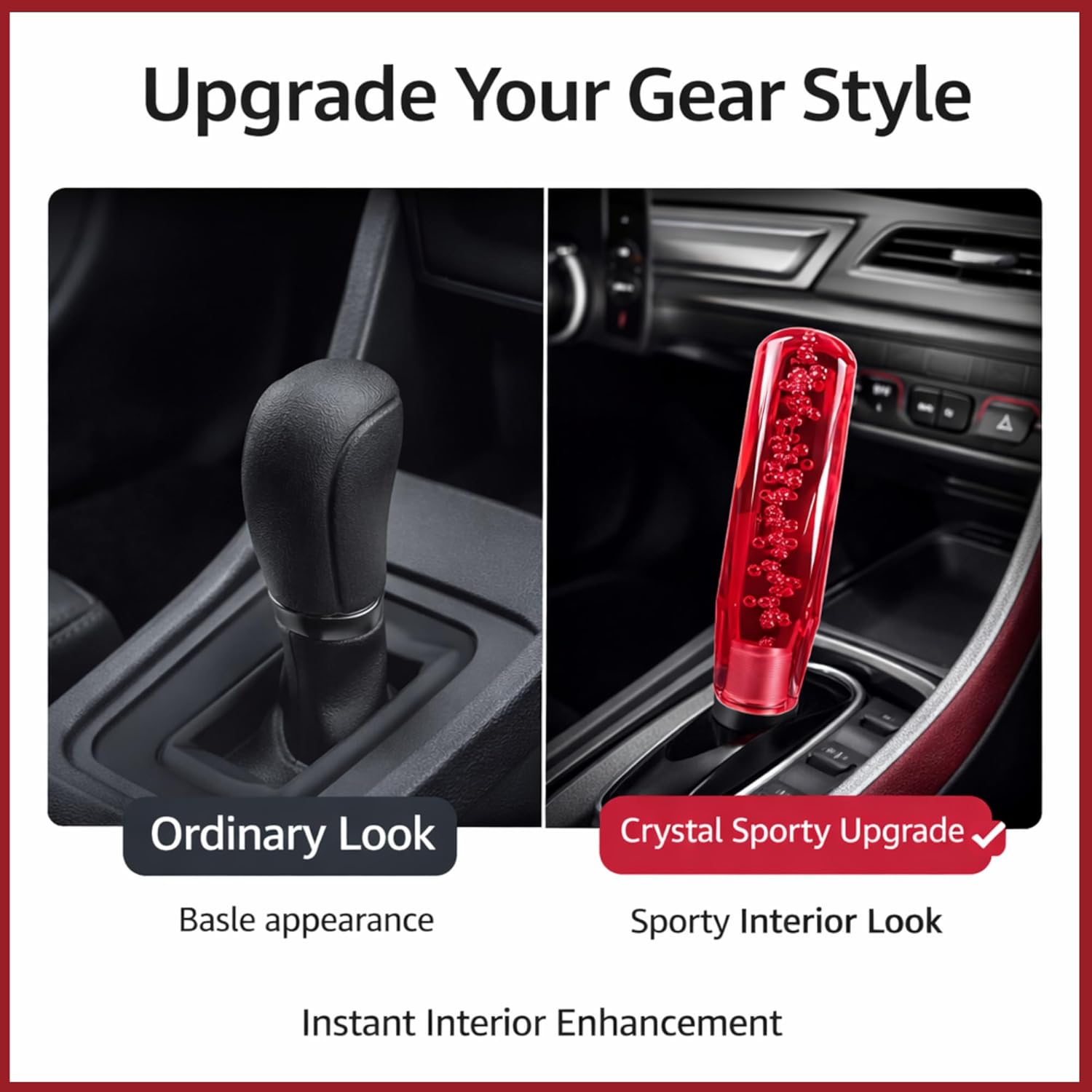 Crystal Gear Knob RED - MWR